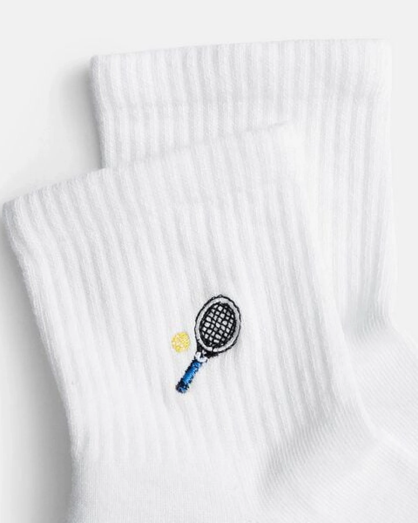 Natural Vibes Racket & Ball Quarter Socken – Ansicht 2