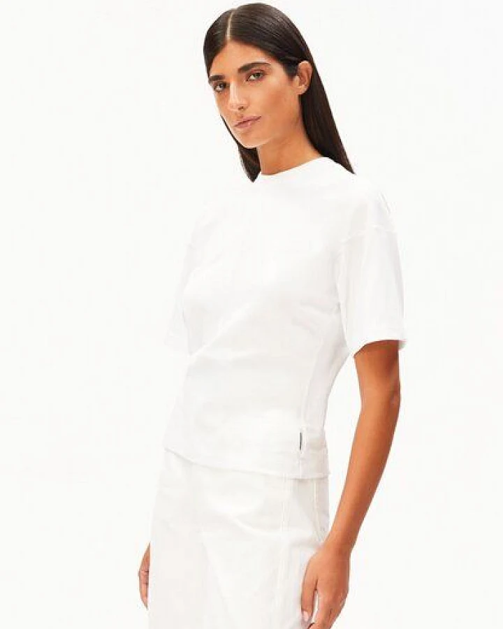 ARMEDANGELS SLOUCHED WAIST Damen T-Shirt aus 100% Bio-Baumwolle