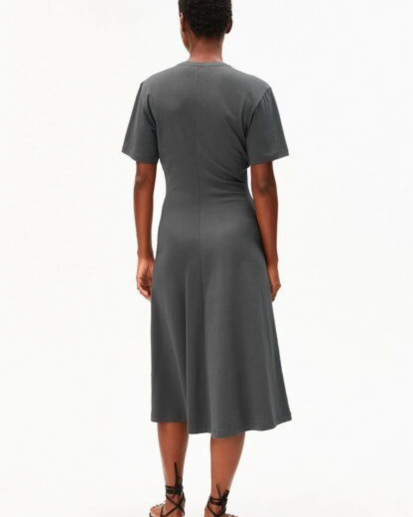ARMEDANGELS SHORT SLEEVE Damen Kleid aus Bio-Baumwoll Mix – Ansicht 2