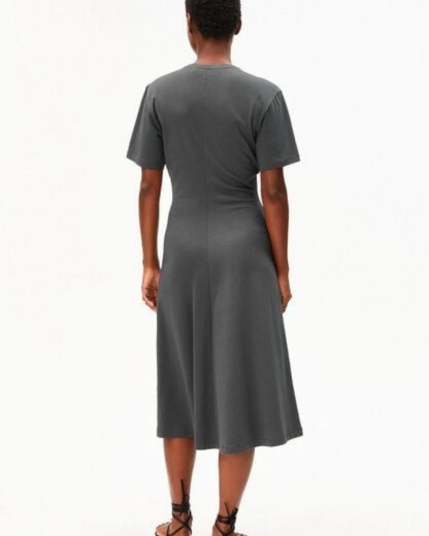 ARMEDANGELS SHORT SLEEVE Damen Kleid aus Bio-Baumwoll Mix – Ansicht 2