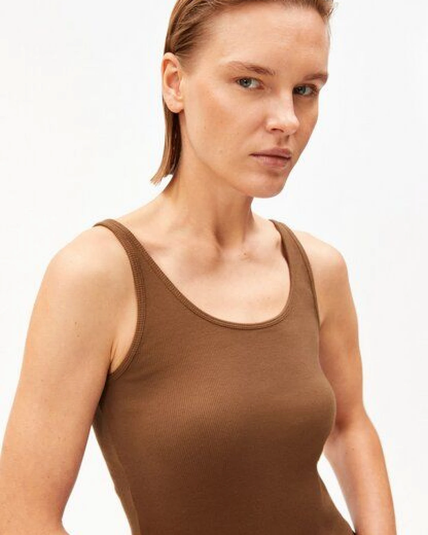 ARMEDANGELS RIB Damen Kleid aus Bio-Baumwoll Mix – Ansicht 3