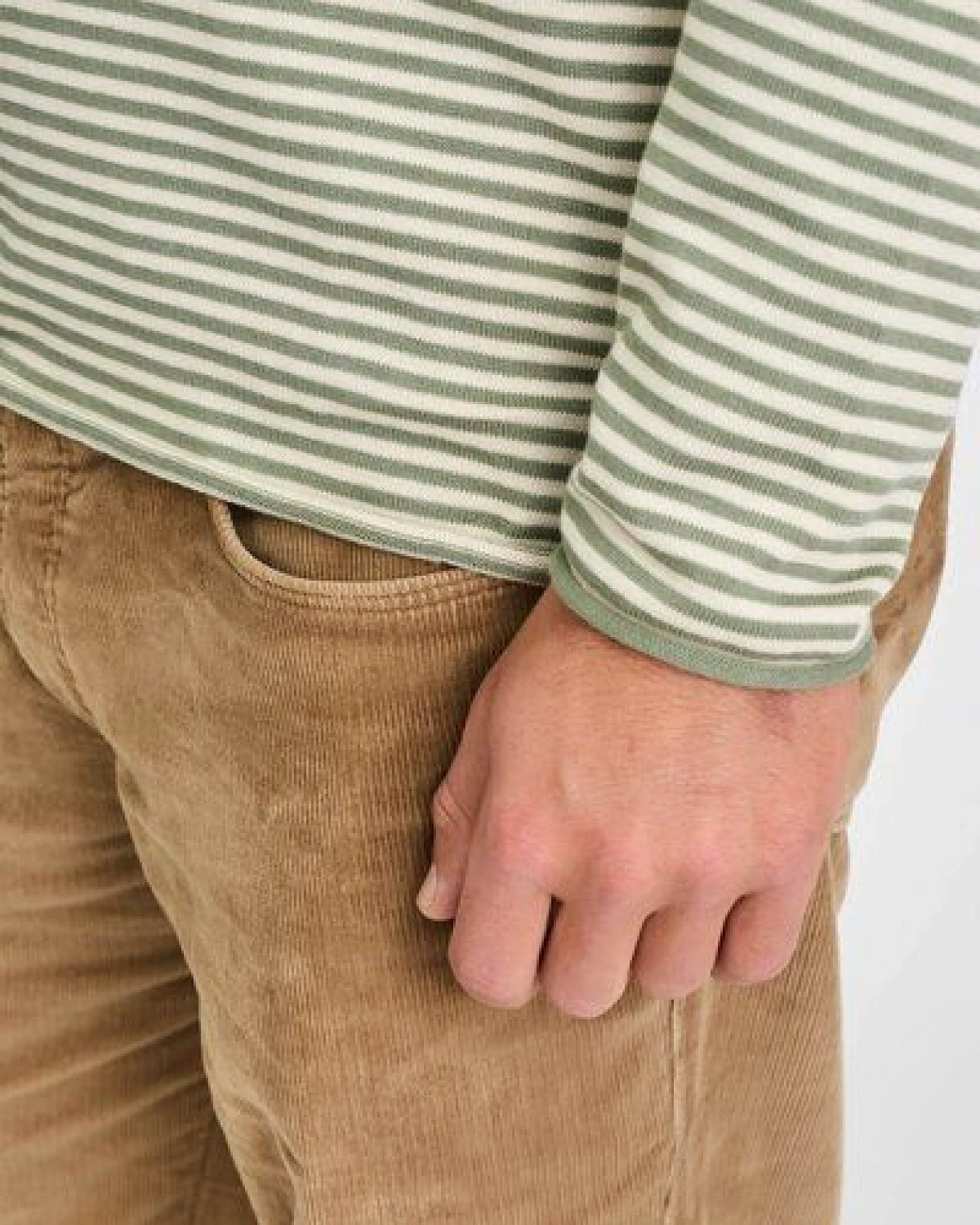 Zerum Streifen Pullover Modell: Raul – Ansicht 2