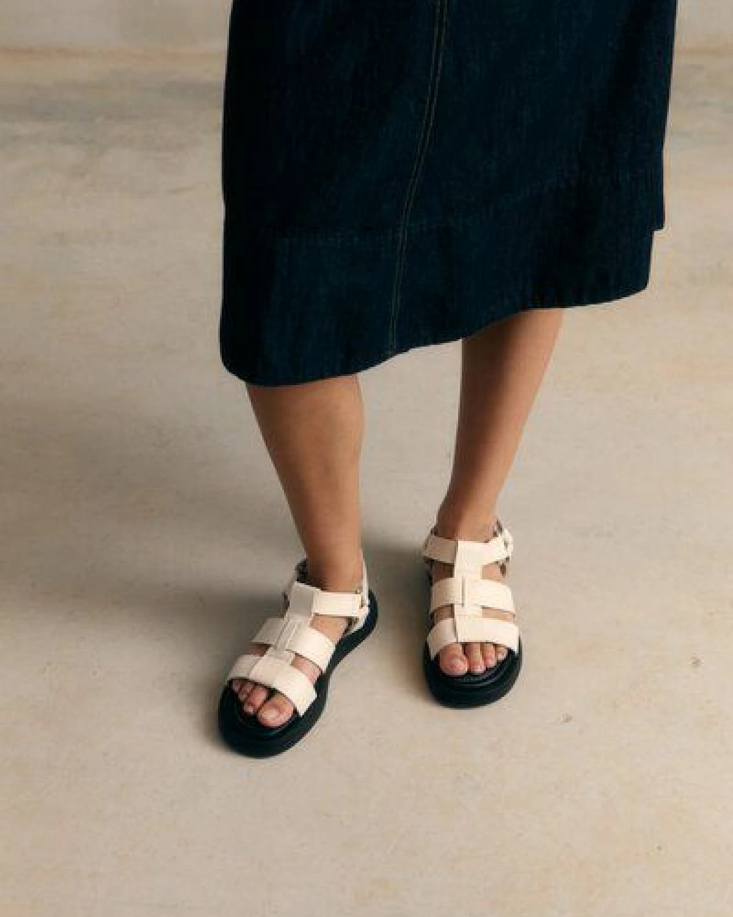 Jutelaune Selma White Sandals – Ansicht 2