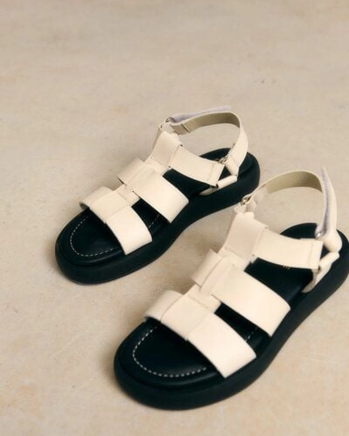 Jutelaune Selma White Sandals – Ansicht 3