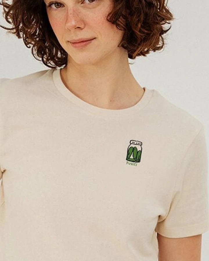 Kultgut Artdesign - Biofair- Flauschiges Femin Shirt /Pickles