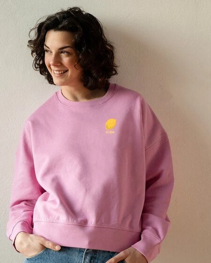 Kultgut Artdesign - Goodness Pulloversweater im Boxistyle / Citrona