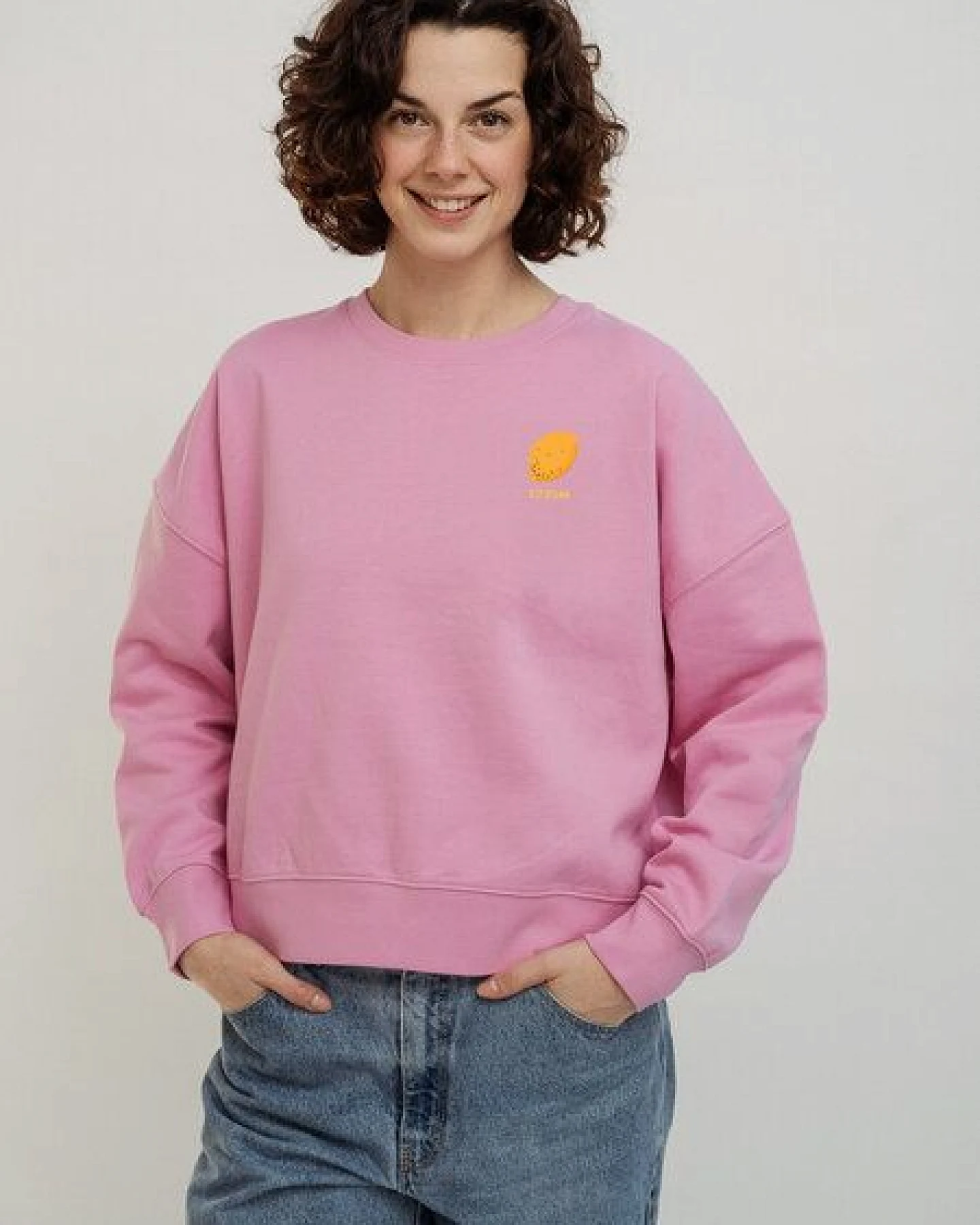Kultgut Artdesign - Goodness Pulloversweater im Boxistyle / Citrona – Ansicht 3