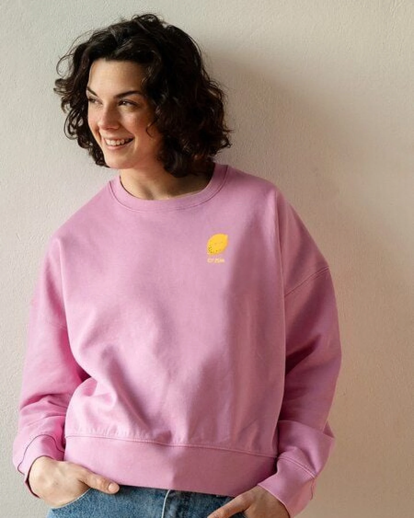 Kultgut Artdesign - Goodness Pulloversweater im Boxistyle / Citrona – Ansicht 4