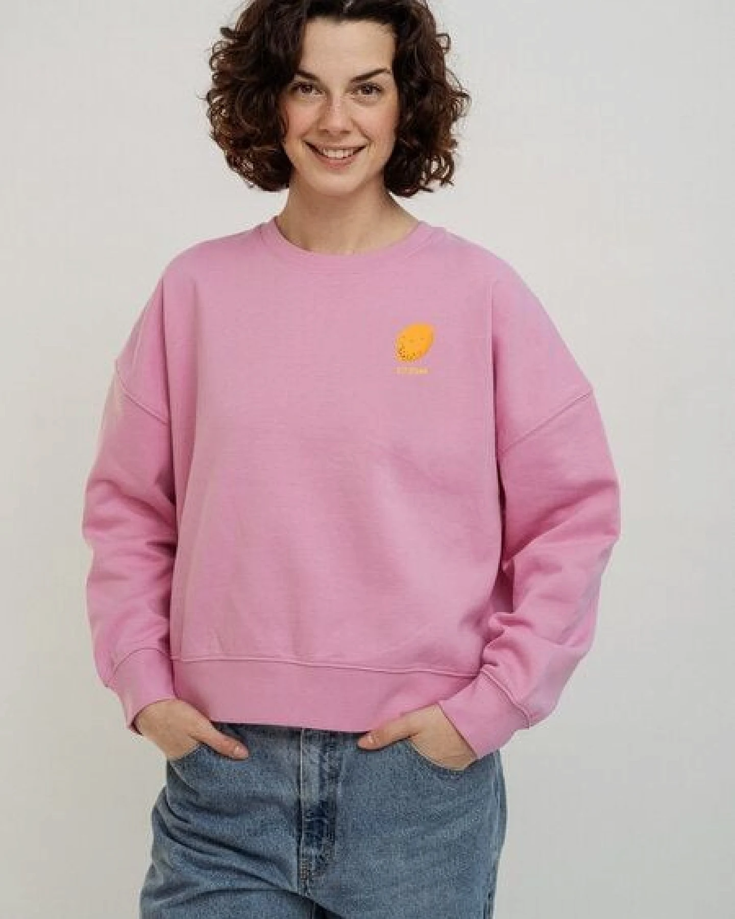 Kultgut Artdesign - Goodness Pulloversweater im Boxistyle / Citrona – Ansicht 3