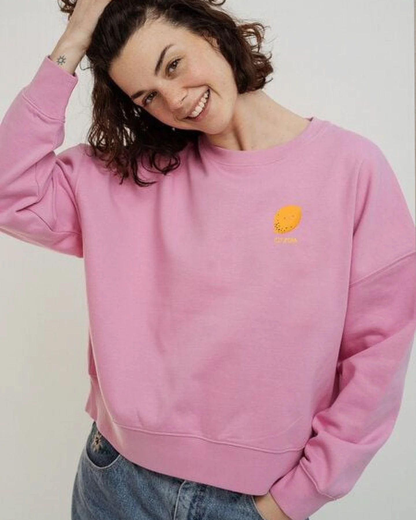 Kultgut Artdesign - Goodness Pulloversweater im Boxistyle / Citrona – Ansicht 4