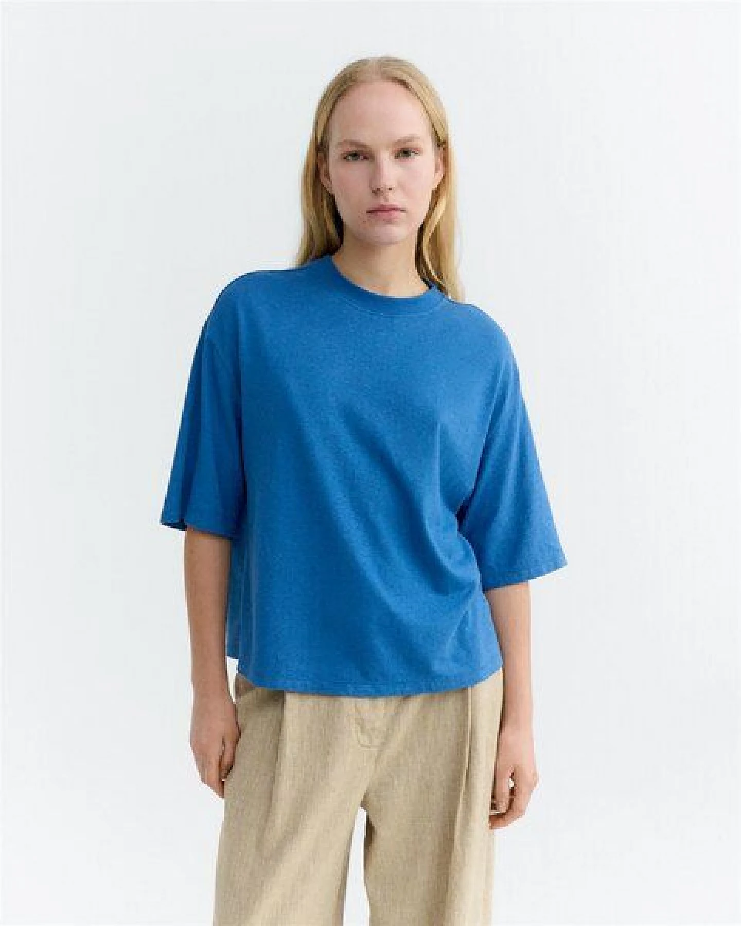 thinking mu Hanf T-Shirt Modell: Lena – Ansicht 3