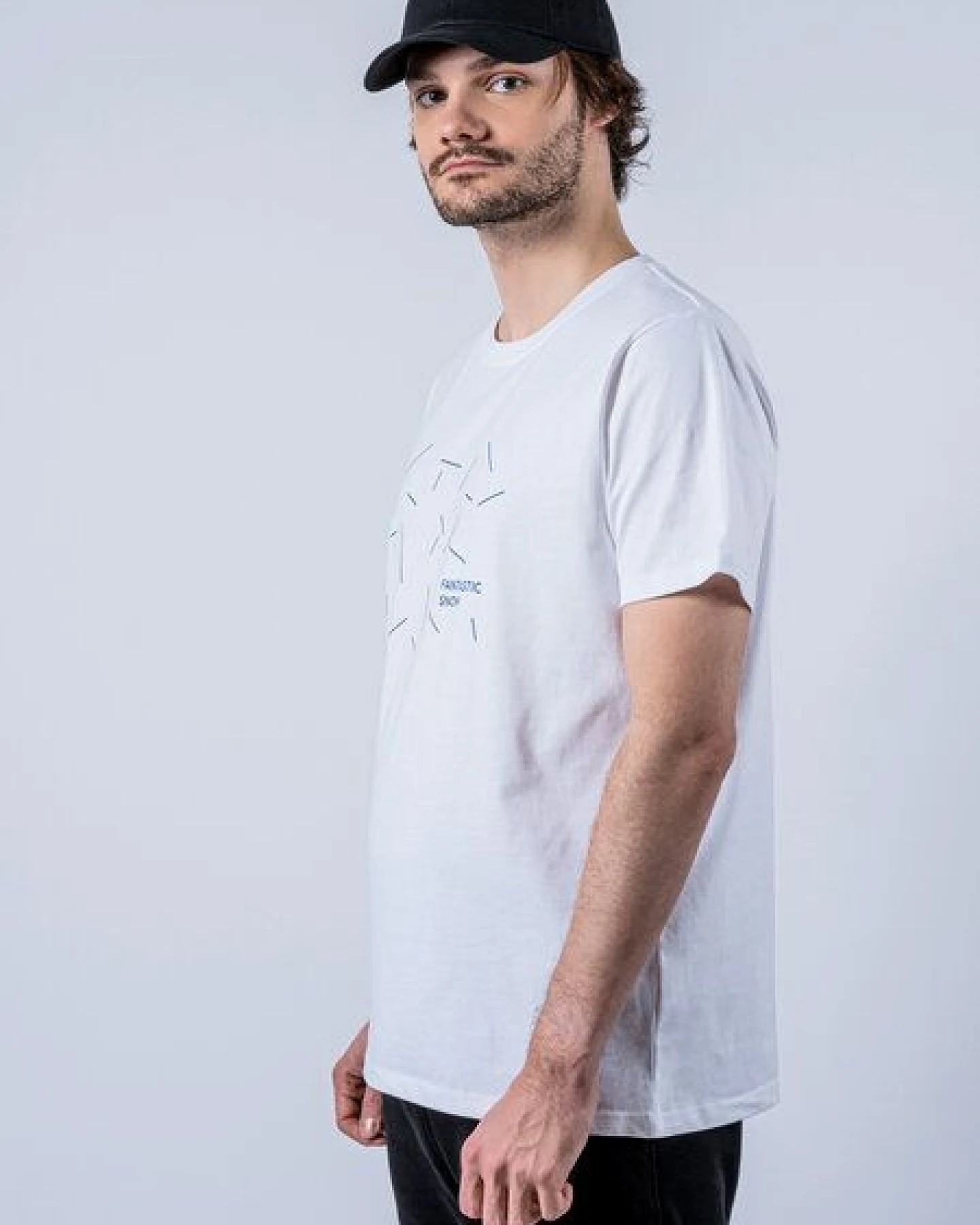 FANTASTIC REALITY STUDIOS FANTASTIC SNOW T-SHIRT – Bio-Baumwolle, Unisex – Ansicht 2