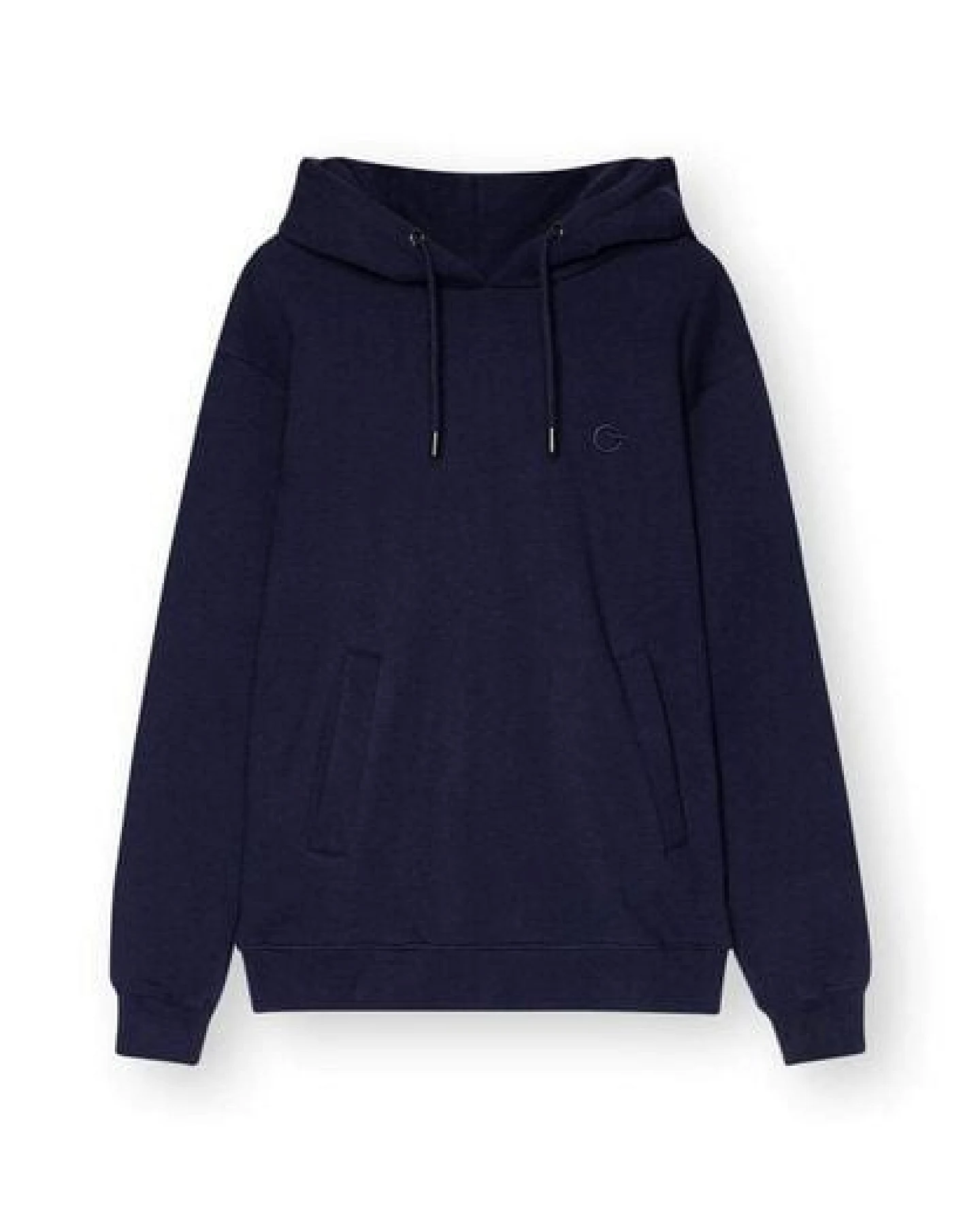 ThokkThokk TT1044 Hoodie Five Letters unisex dark navi (GOTS, vegan) – Ansicht 3