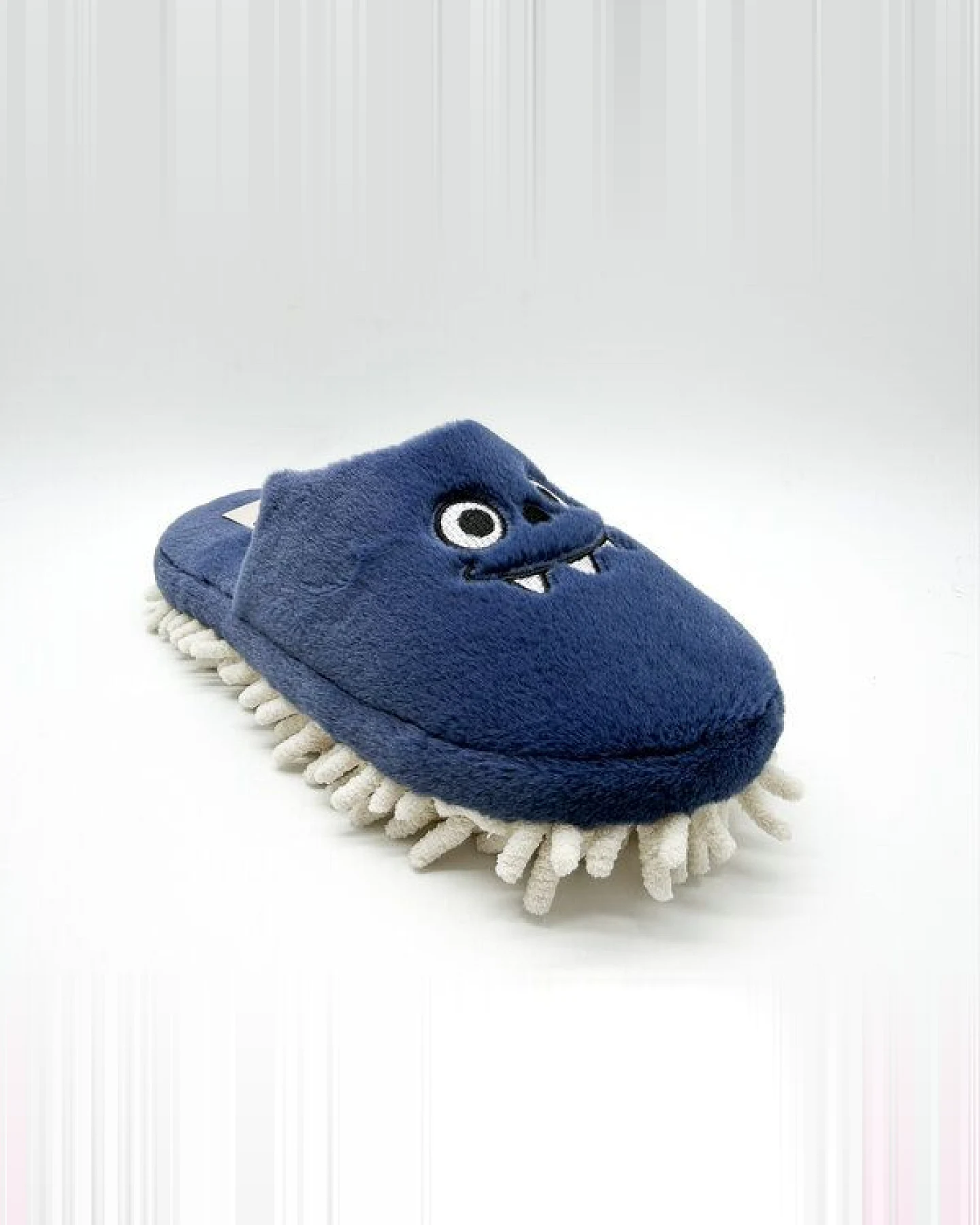 Veganer "thies ® Eco Monstimop Slipper" aus kuscheligem recyceltem PES – Ansicht 4