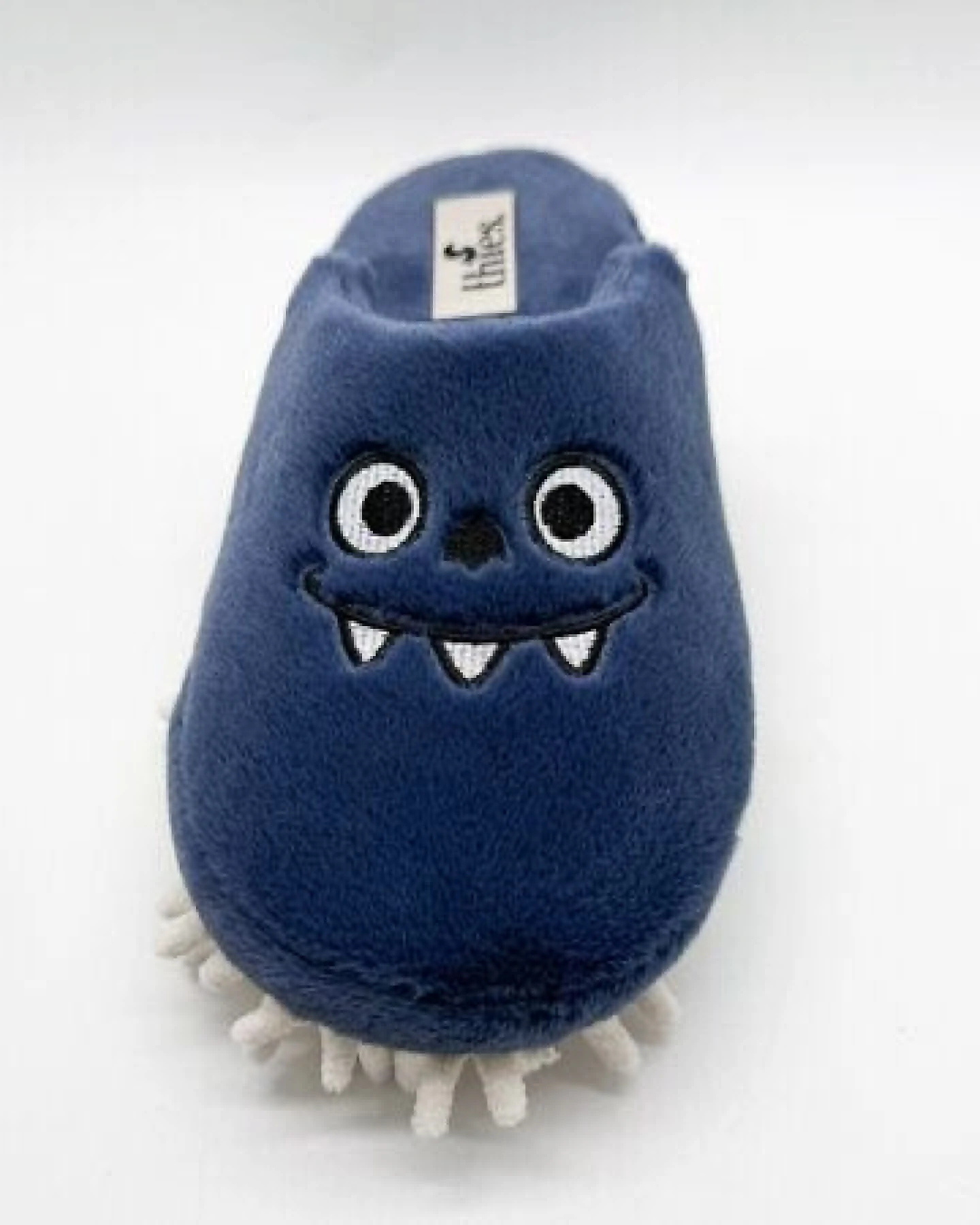 Veganer "thies ® Eco Monstimop Slipper" aus kuscheligem recyceltem PES – Ansicht 4