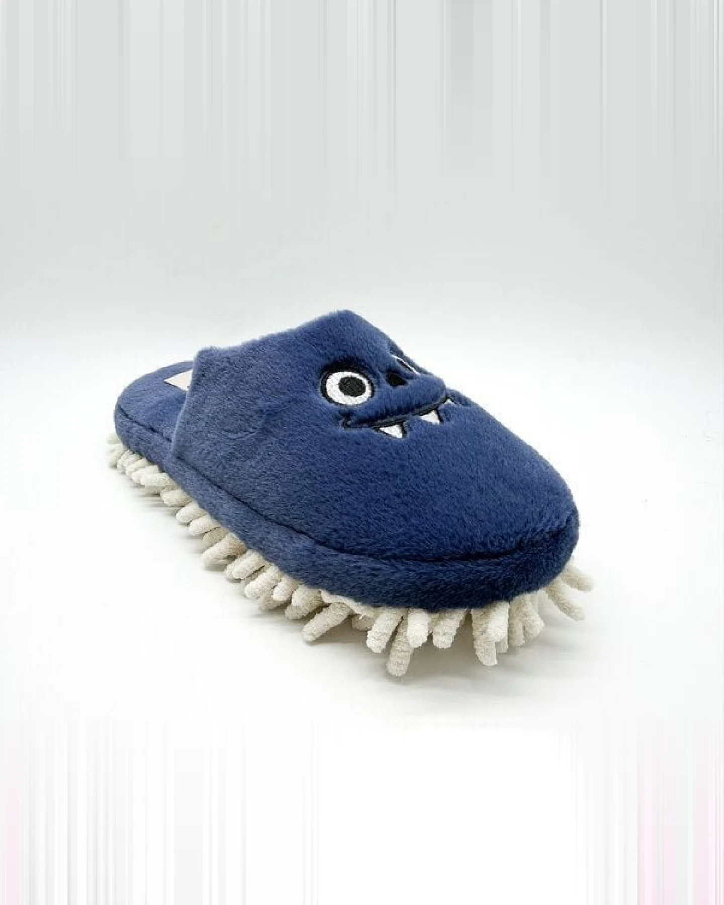 Veganer "thies ® Eco Monstimop Slipper" aus kuscheligem recyceltem PES – Ansicht 3