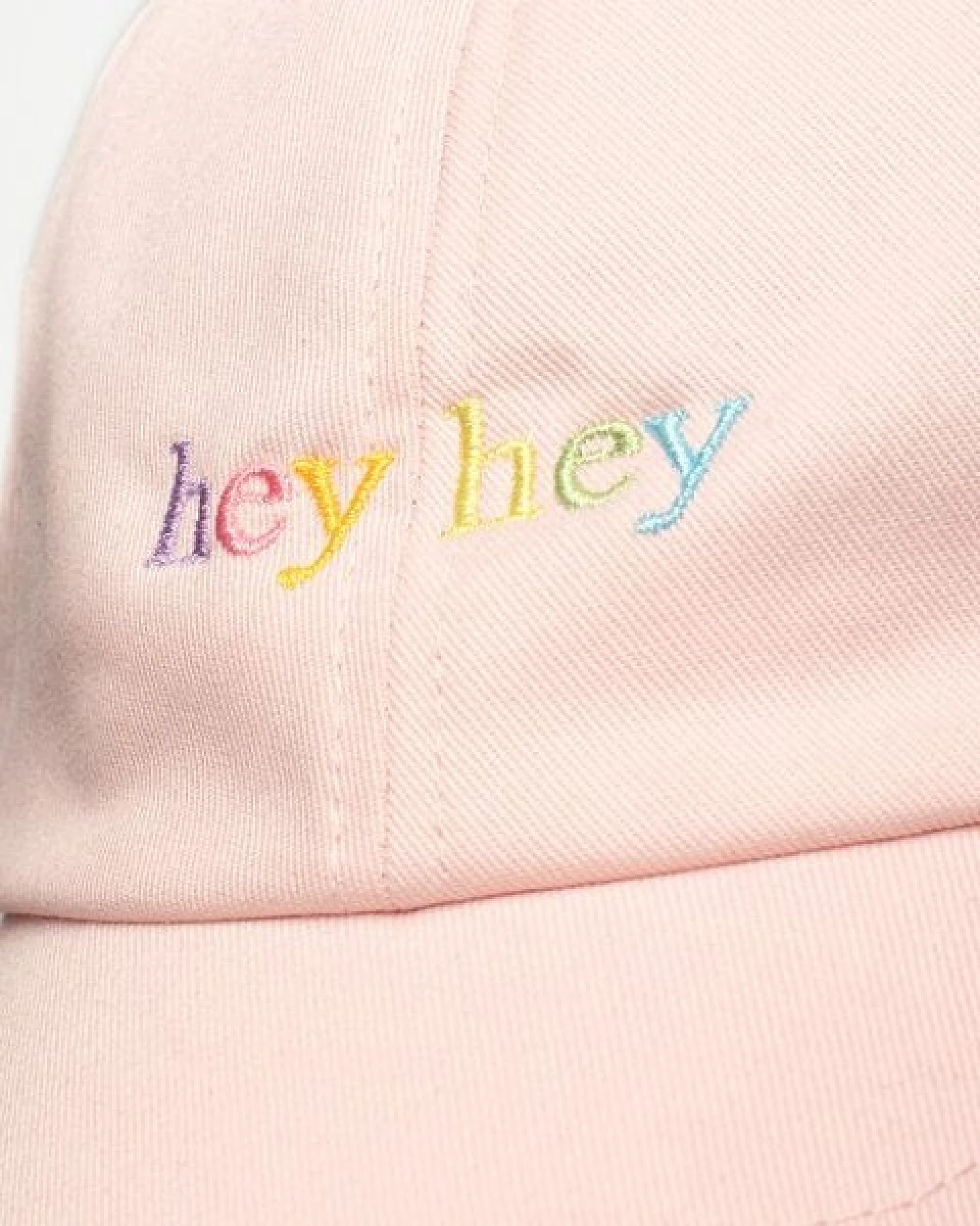hey hey studios Rainbow Cap 2.0 - powder pink – Ansicht 4