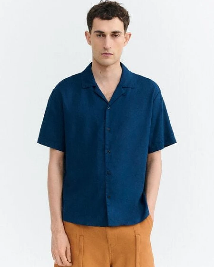 thinking mu Herren Hemd - Hemp Junior - aus Hanf und Tencel
