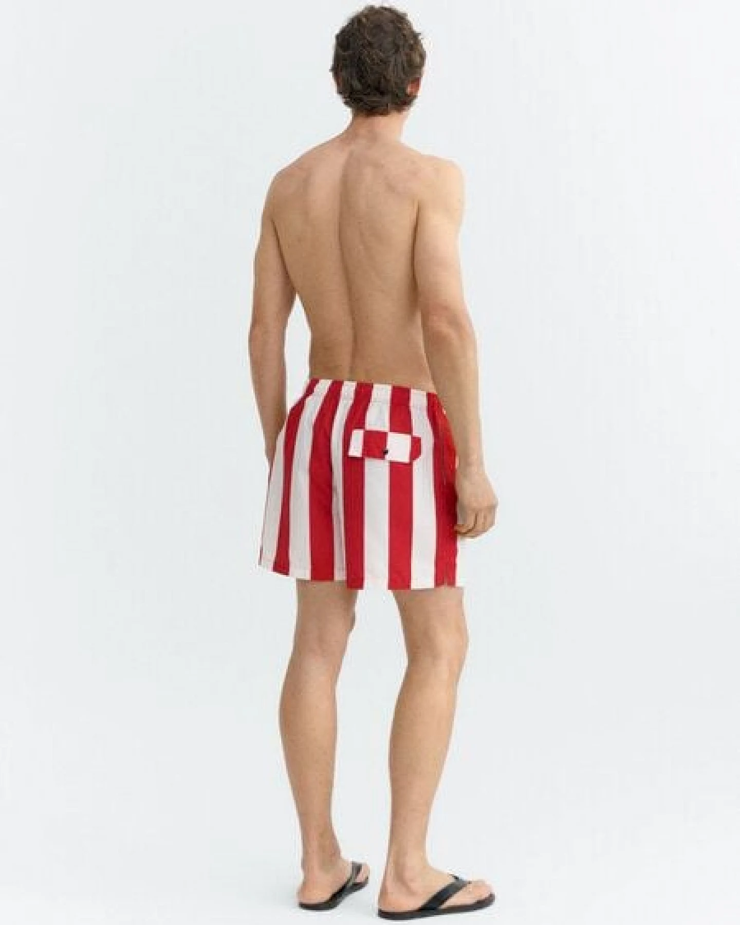 thinking mu Herren Badehose - Limpopo Swimwear Pool Scripes - aus Polyester – Ansicht 4