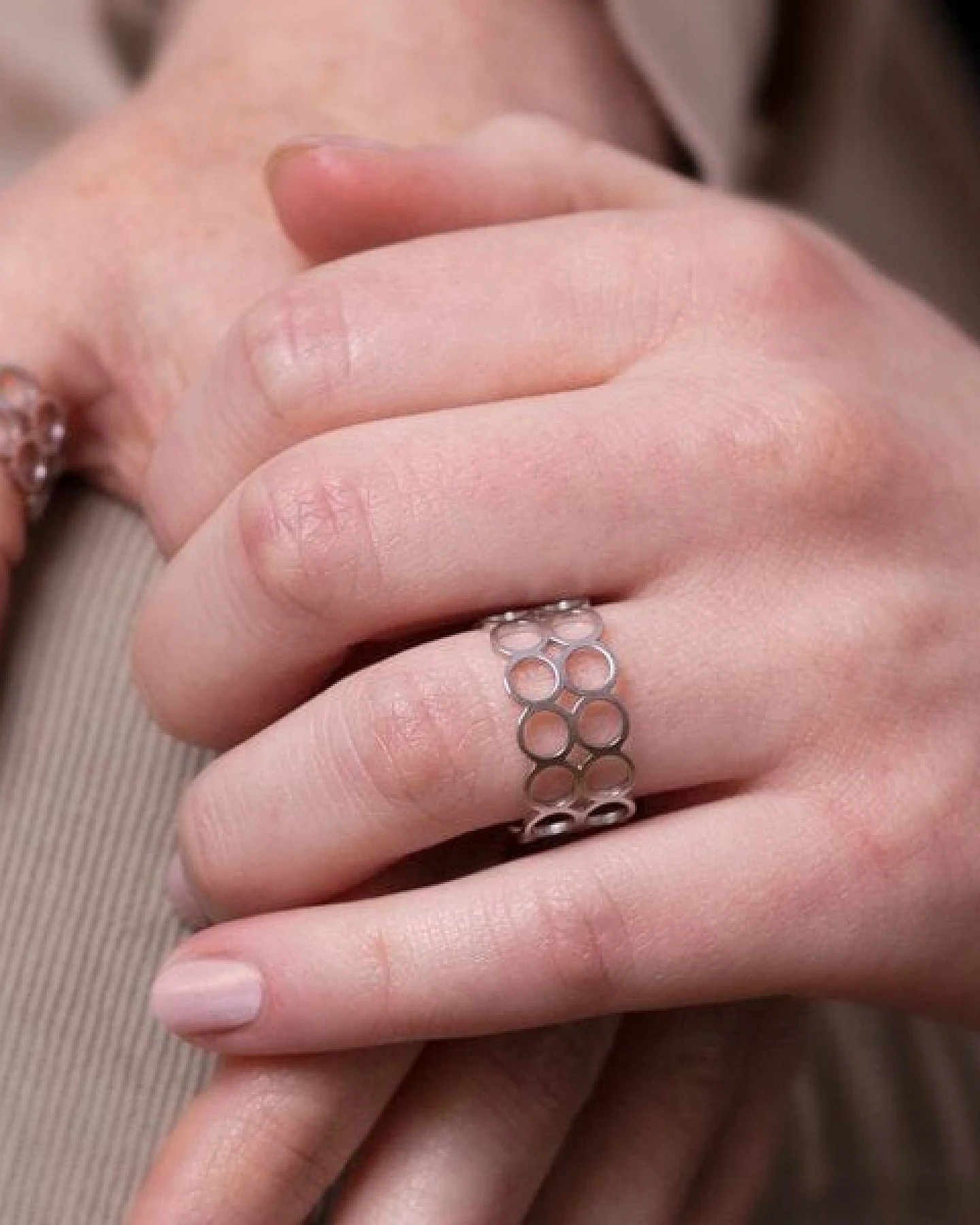 ALEXASCHA Mutter Tochter Ringset – Ansicht 3