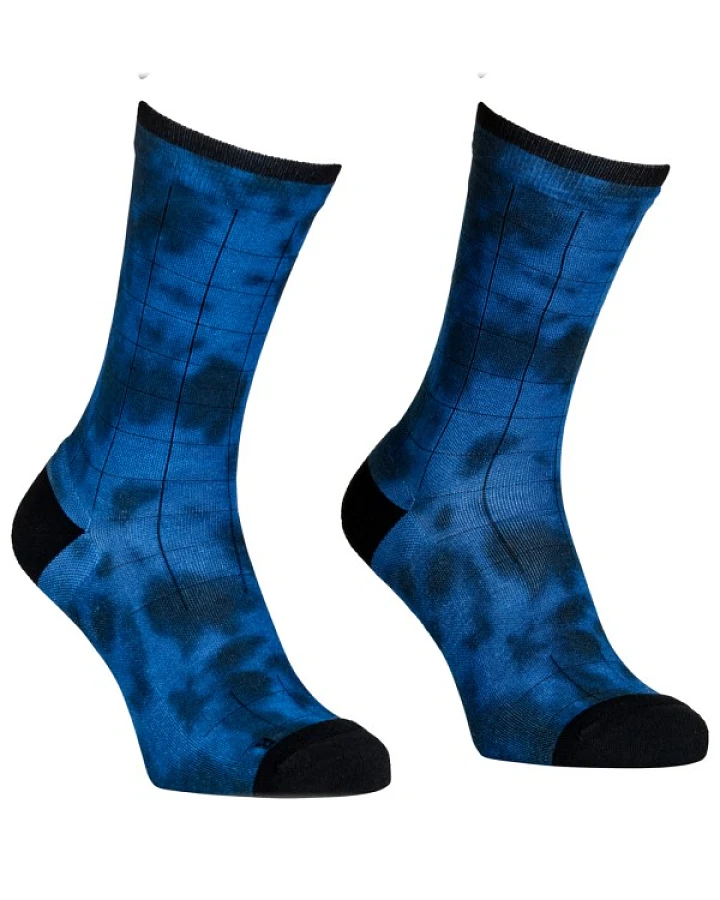 Ortovox - MTB Mid Sock - Radsocken Gr 39-41 blau