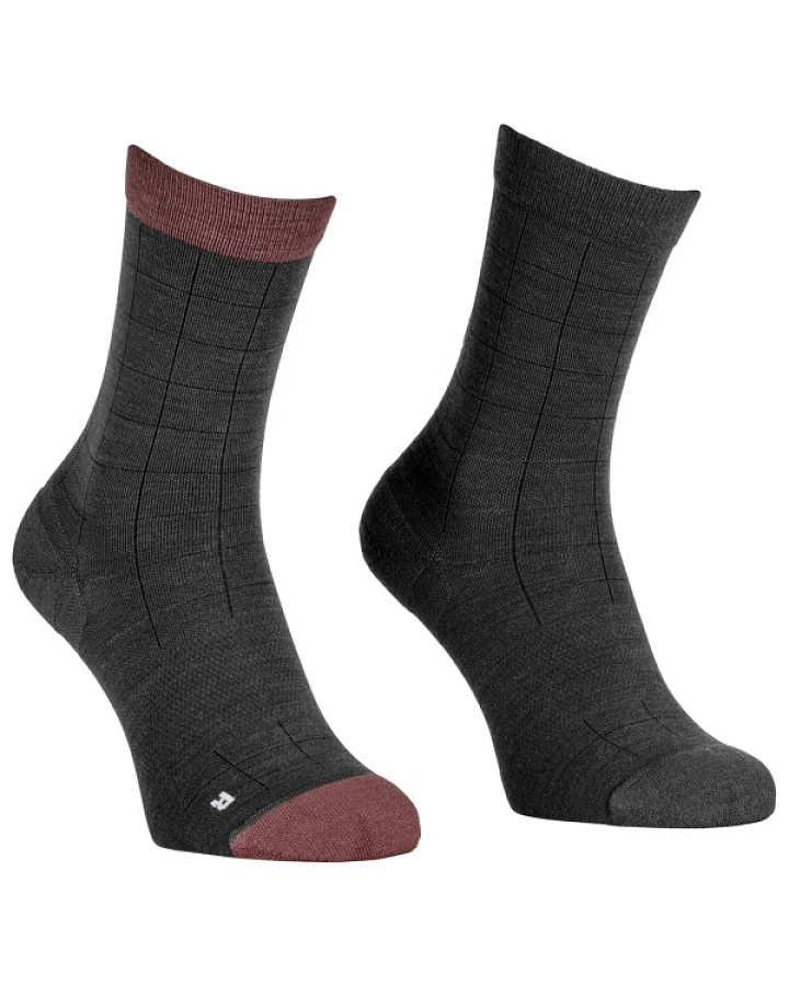 Ortovox - Women's MTB Mid Light Sock - Radsocken Gr 35-38 schwarz