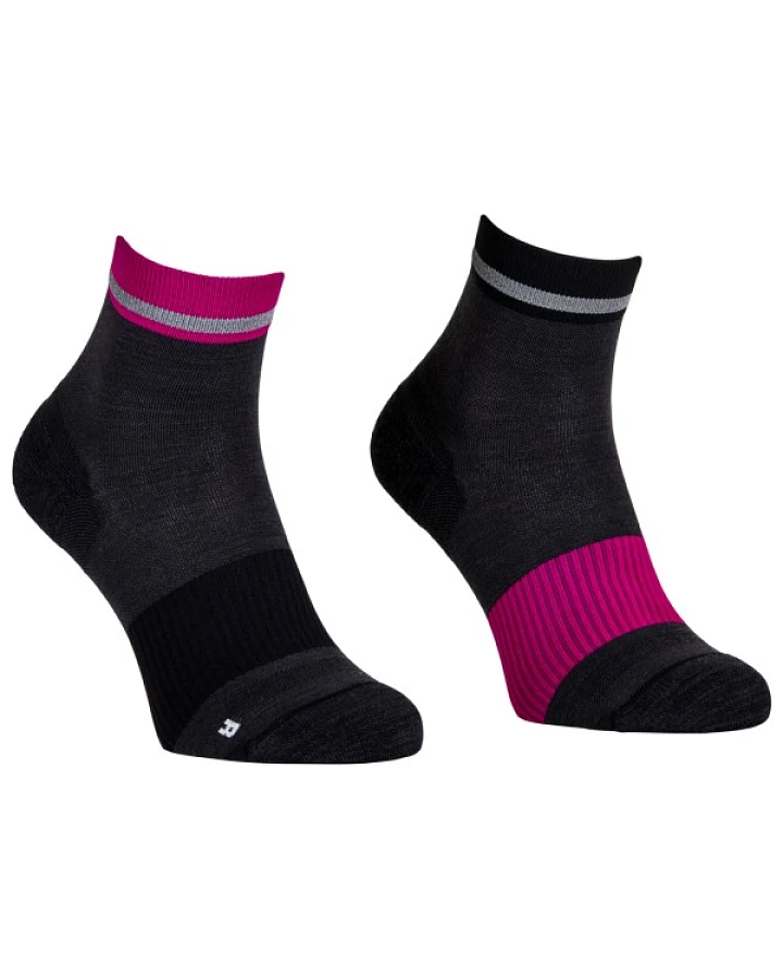 Ortovox - Women's MTB Quarter Sock - Radsocken Gr 35-38 schwarz