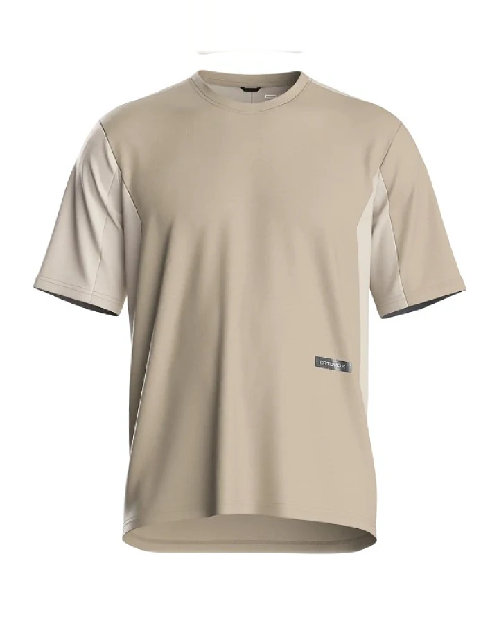 Ortovox - Sequence Free Jersey T-Shirt - Radtrikot Gr S beige