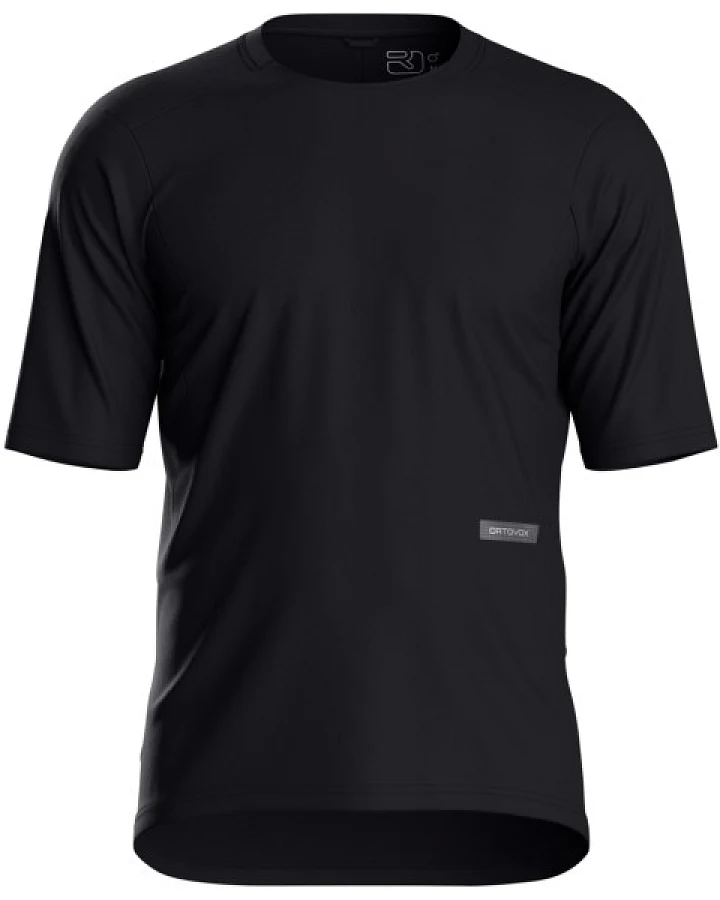 Ortovox - Sequence Trail Jersey T-Shirt - Radtrikot Gr S schwarz