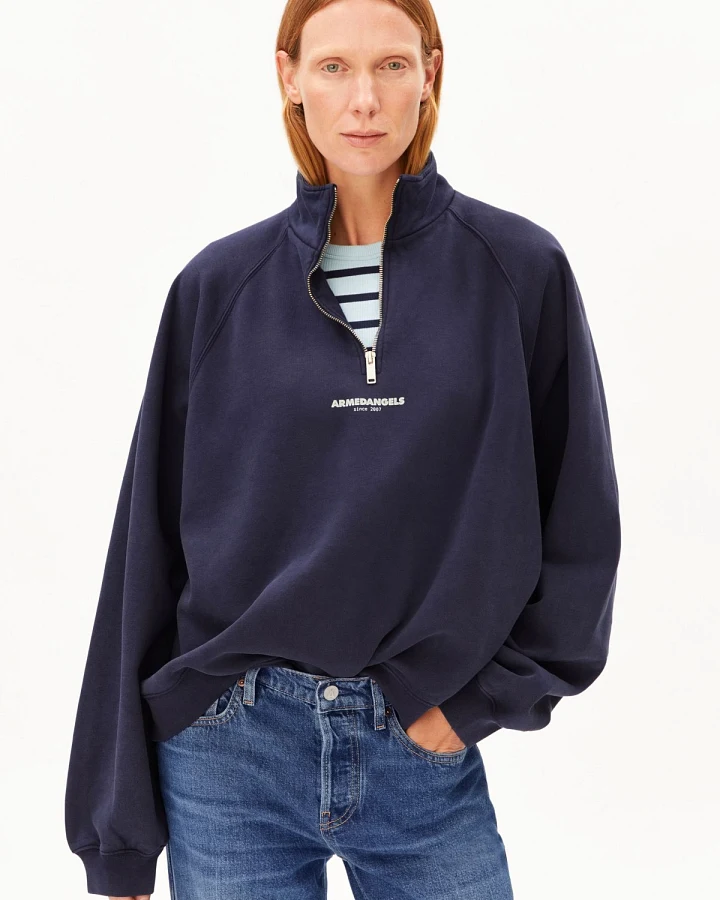 Produktseite: Sweattroyer Blau