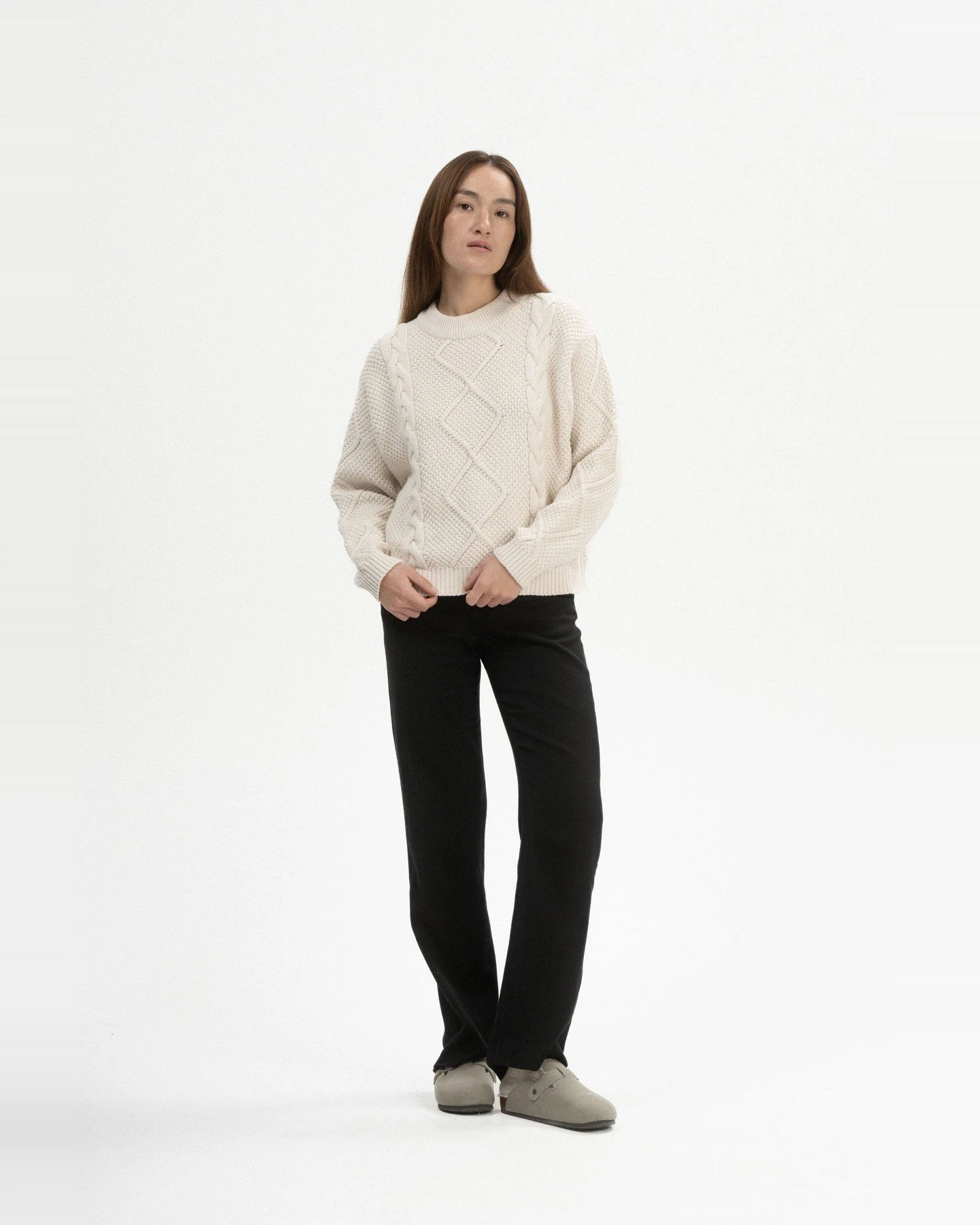 Strickpullover Zopfmuster Samaira – Ansicht 3