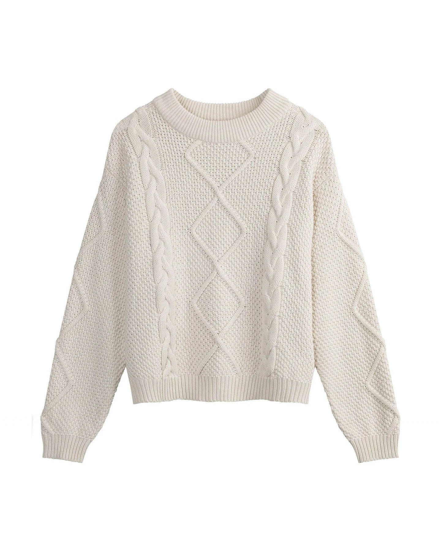 Strickpullover Zopfmuster Samaira – Ansicht 4