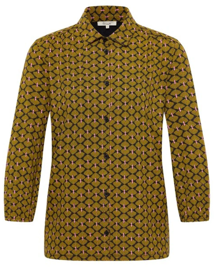 Tranquillo - Women's Jerseybluse Kaaty - Kleid Gr M braun