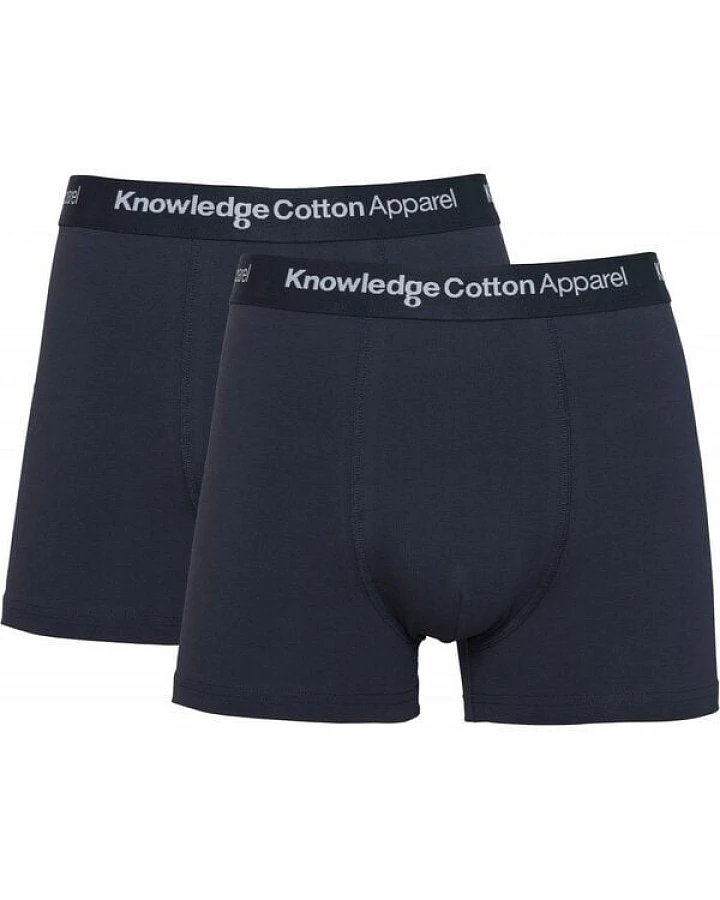 KnowledgeCotton Apparel 2er Pack Boxershorts - MAPLE - aus Bio-Baumwolle