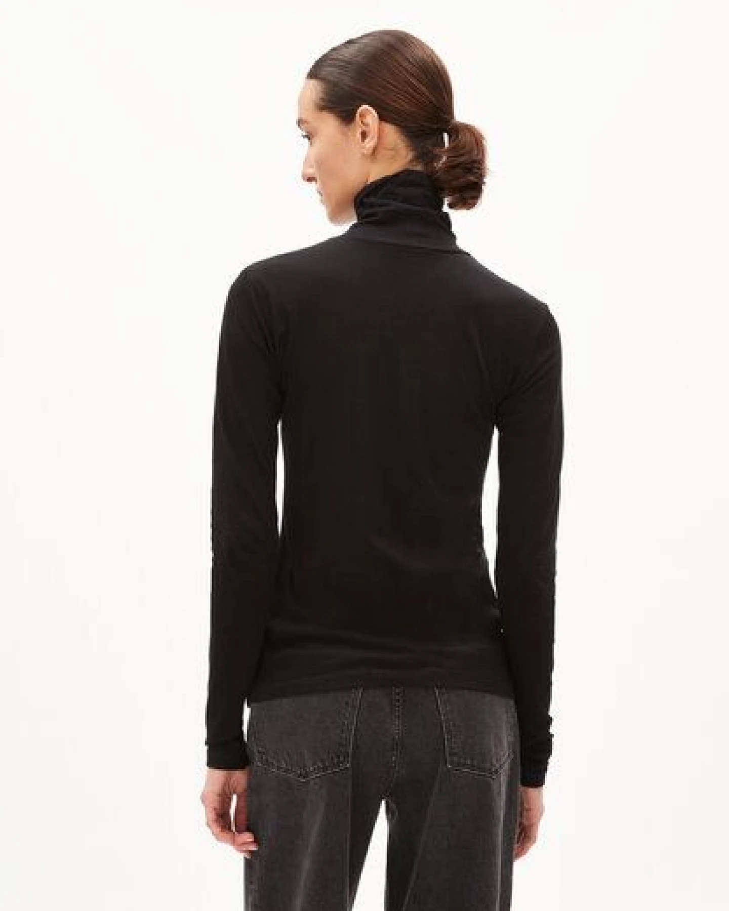 ARMEDANGELS GRAZILIAA SOFT - Damen Longsleeve Slim Fit aus Bio-Baumwolle – Ansicht 2