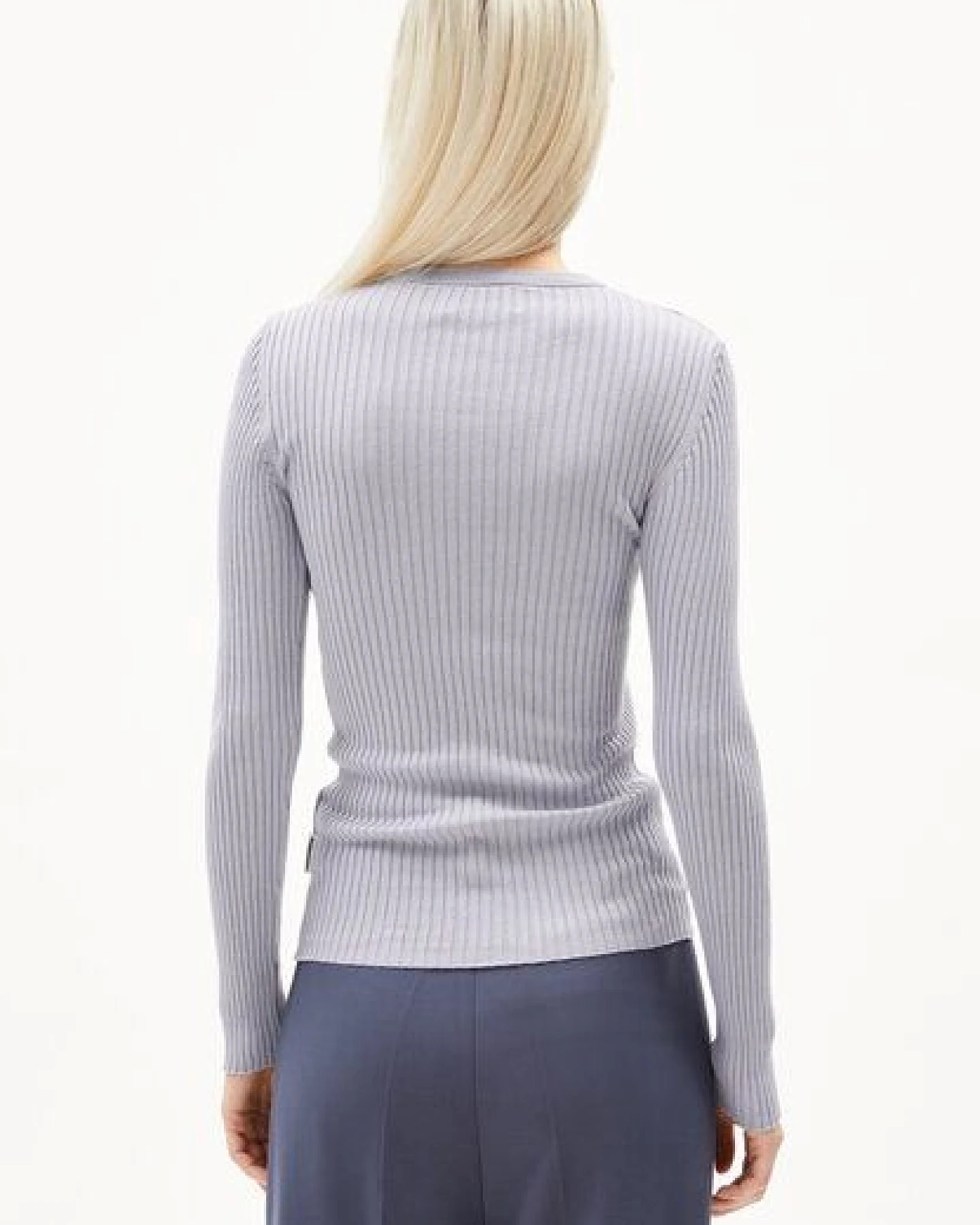 ARMEDANGELS ALAANIA RN Damen Pullover aus Bio-Baumwolle – Ansicht 2