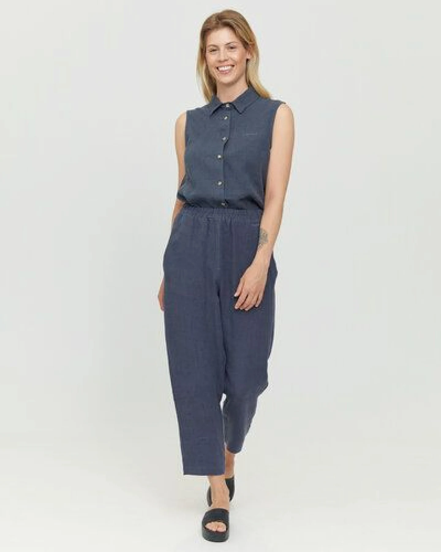 Mazine Leinen Hose - Ruthilda Pants - aus Leinen – Ansicht 2