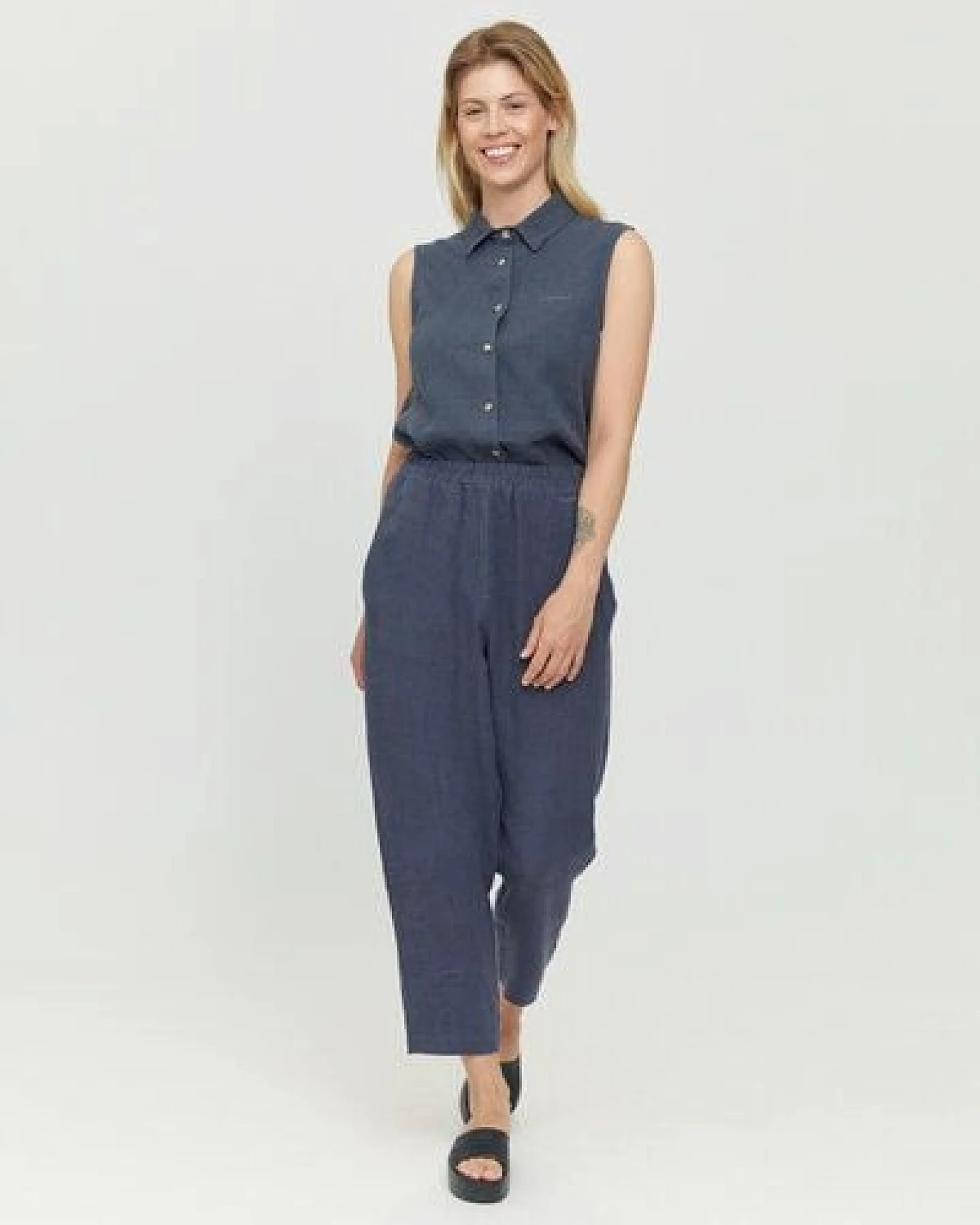 Mazine Leinen Hose - Ruthilda Pants - aus Leinen – Ansicht 2