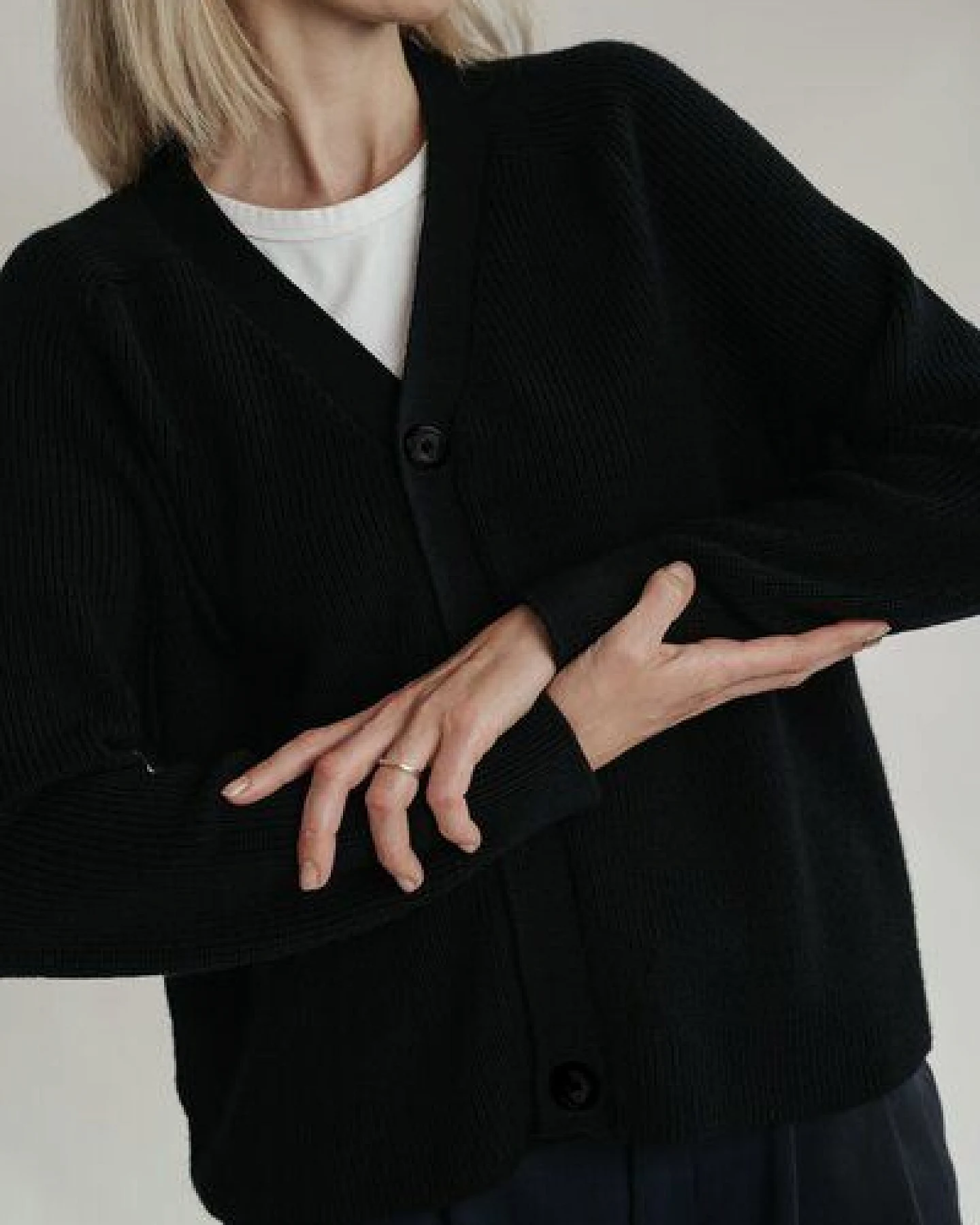 Sonho Stories Strickjacke aus Wolle (Merino) – Ansicht 2