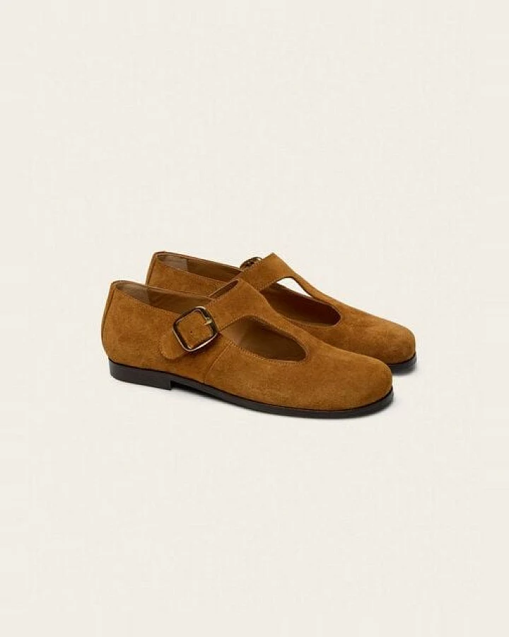 Odaje Wildleder Ballerina Modell: Opal
