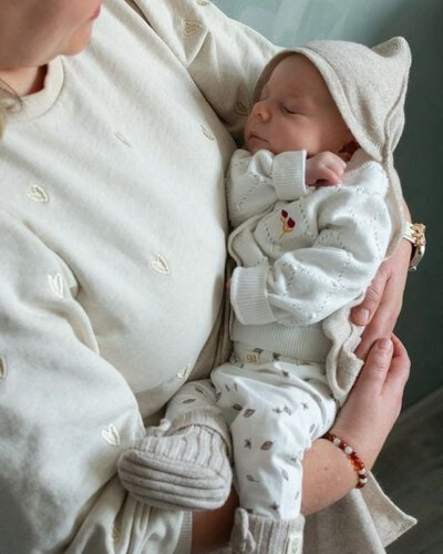 Moalie Merino Baby Decke 3-in-1 – Woll- & Cashmeredecke für Neugeborene – Ansicht 3