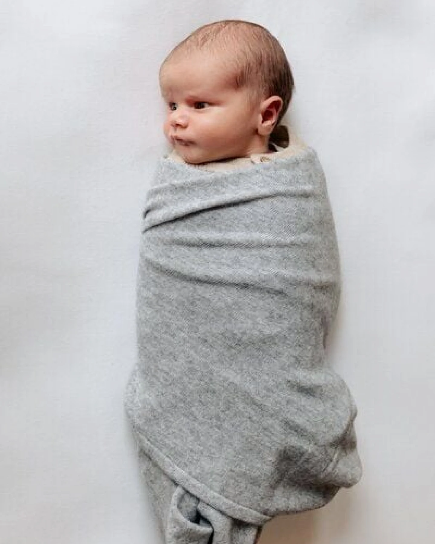Moalie Merino Baby Decke 3-in-1 – Woll- & Cashmeredecke für Neugeborene – Ansicht 2