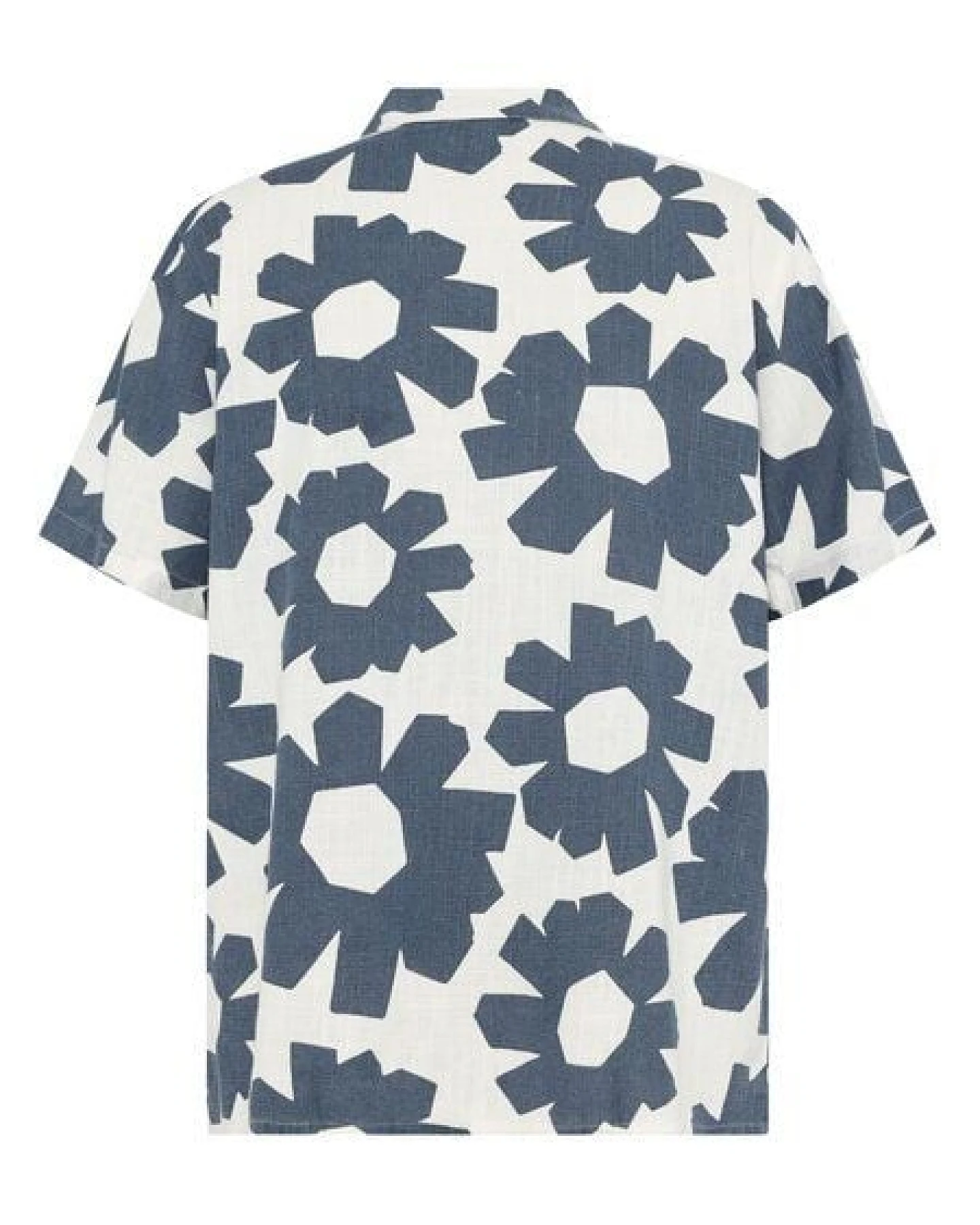 KnowledgeCotton Apparel Kurzarm-Hemd Relaxed Leinen-Mix – Ansicht 2