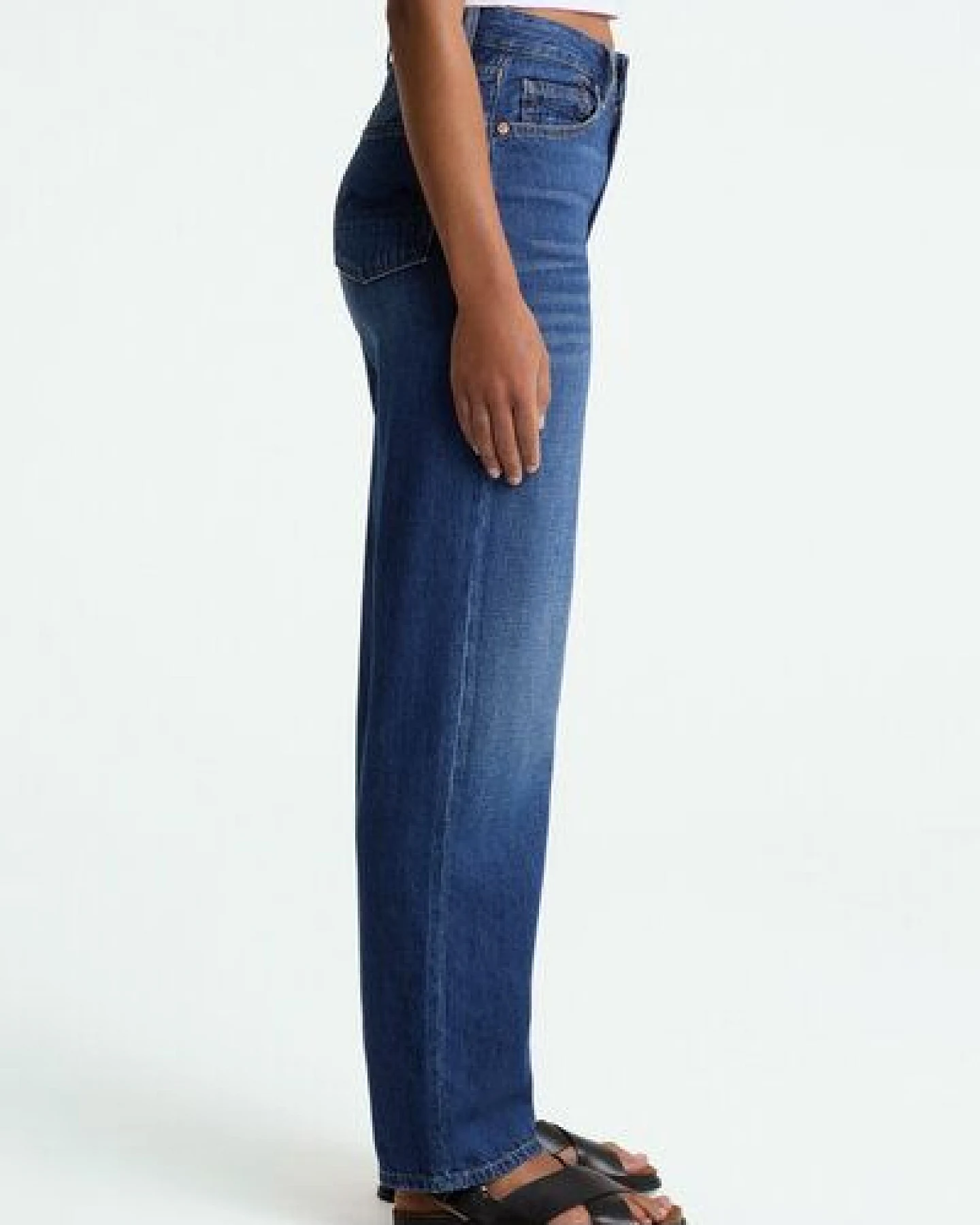 Kings Of Indigo Jeans Liora - High rise Straight - Hopcete Electric Dark – Ansicht 2