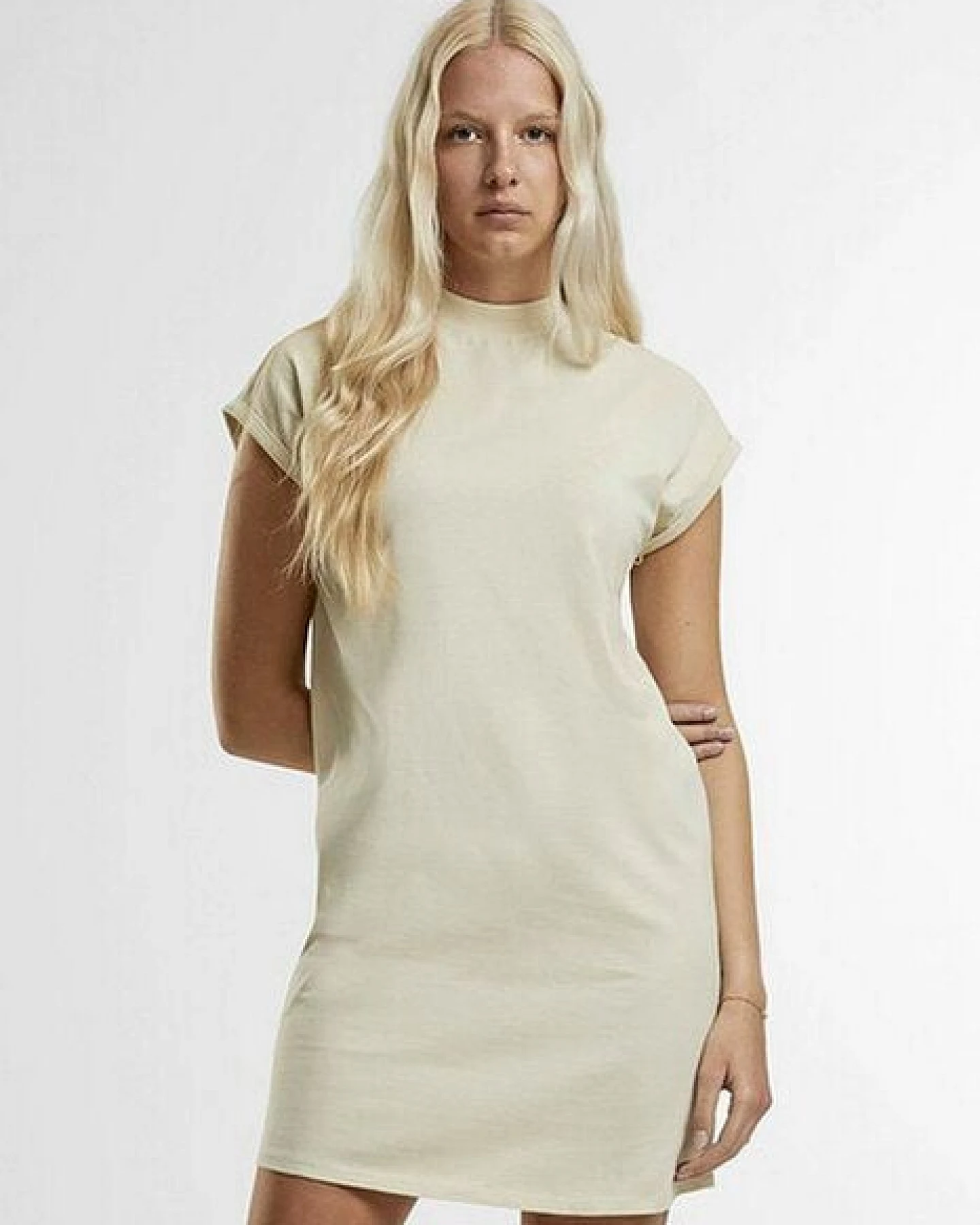 New Morning Studios Ladies T-Shirt Dress T-Shirt Kleid Nachthemd verlängerte Schultern Extended Shoulder – Ansicht 2