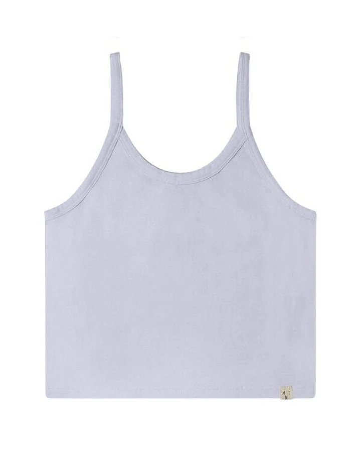 Matona Basic Crop-Top mauve