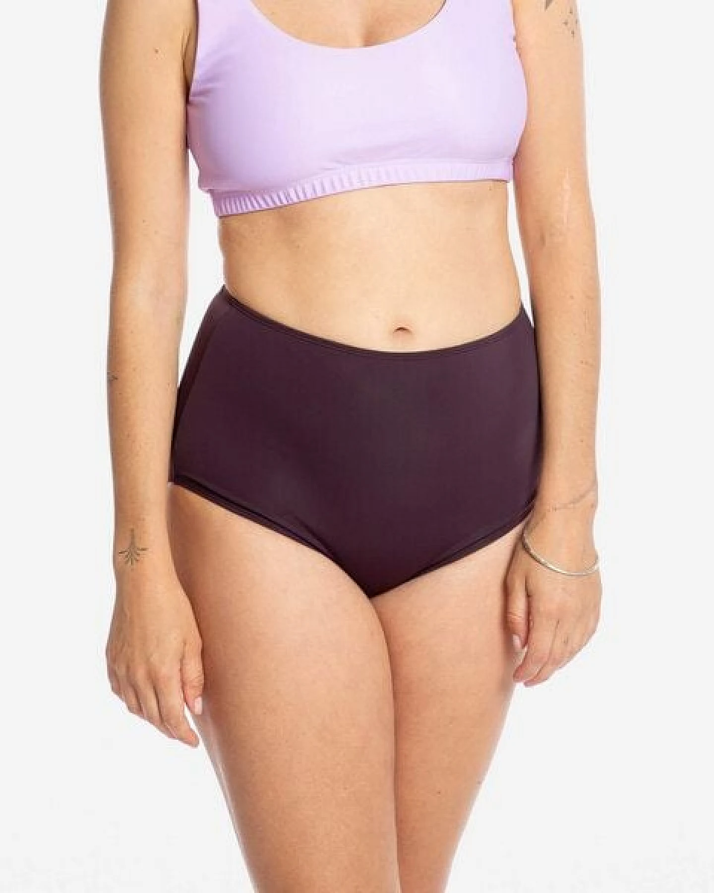 Matona Bikini-Hose aubergine – Ansicht 3