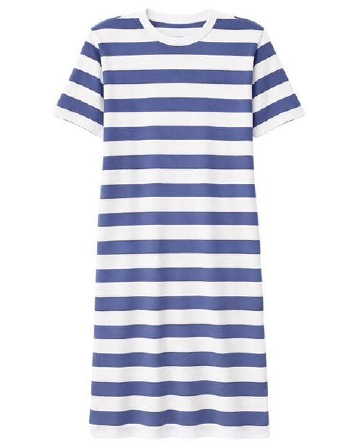 Mazine Kleid Bold Striped blue