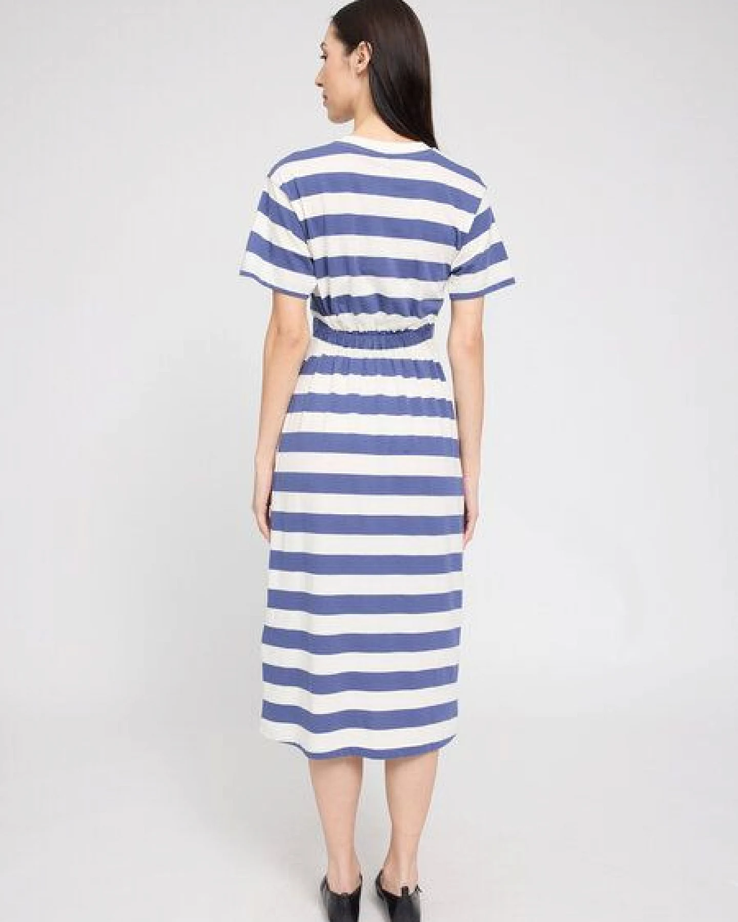 Mazine Kleid Bold Striped blue – Ansicht 3