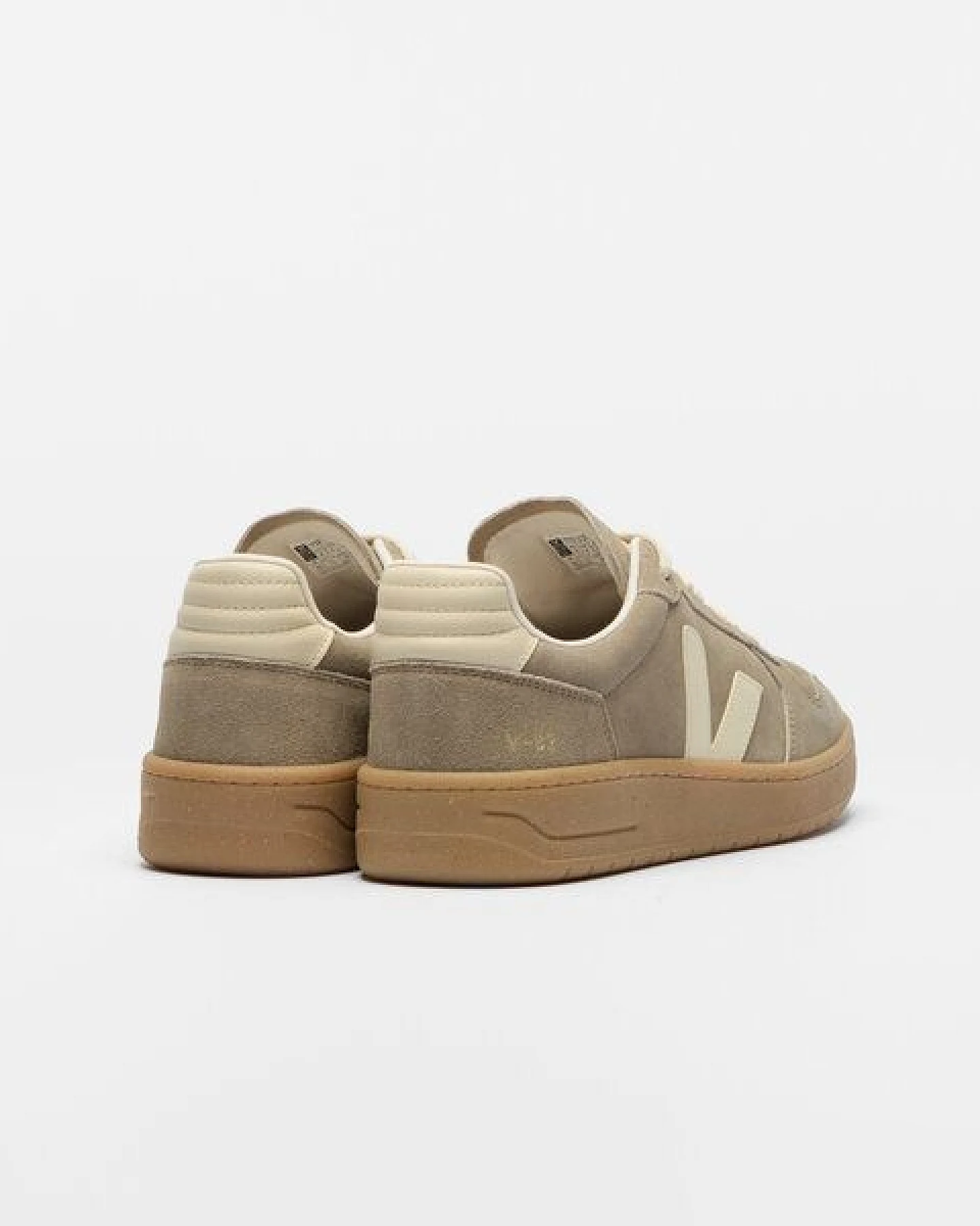 Veja Damen-Sneaker V-82 II Suede Taupe Calcaire Natural – Ansicht 3